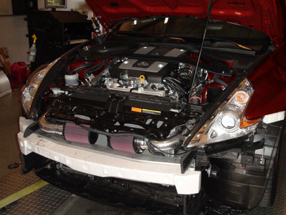 2009-2020 Nissan 370Z Air Intake - (Gen 3) Dual Hi Flow Ultra Long Tube [Z34] - Oil Filter - 402852
