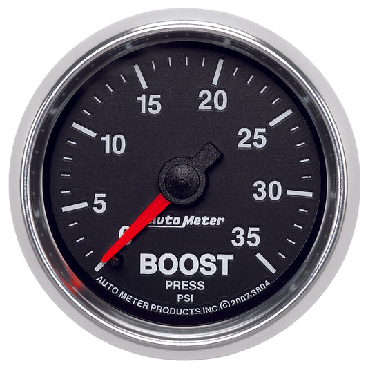 AutoMeter 2-1/16 in. BOOST 0-35 PSI GS 3804