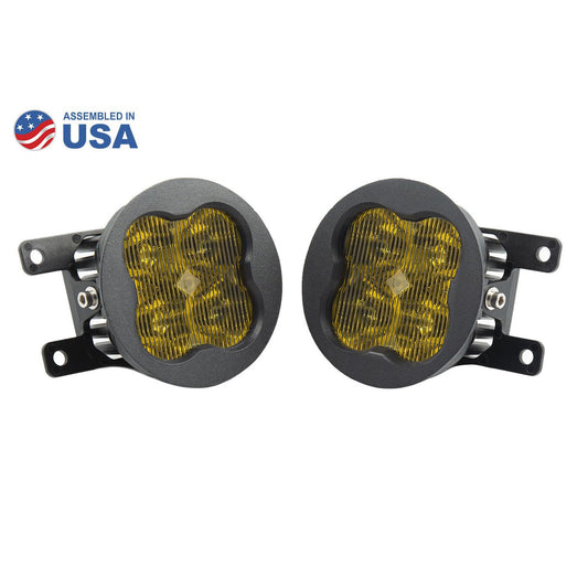 Diode Dynamics - DD6183 - Worklight SS3 Pro Type A Kit Yellow SAE Fog