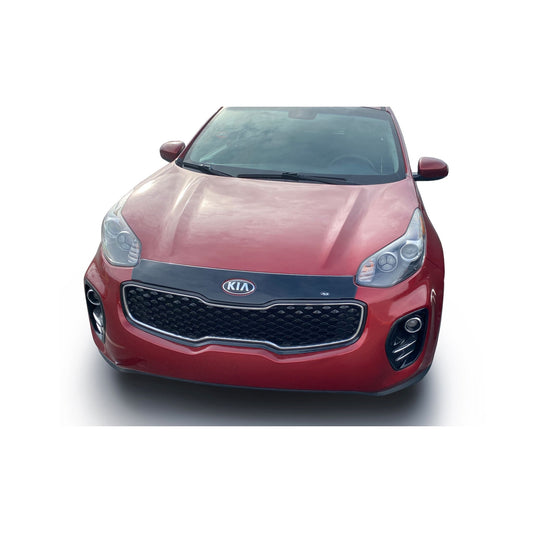 Auto Ventshade 320086 Aeroskin Flush Mount Dark Smoke Hood Protector For2017-2019 KIA Sportage