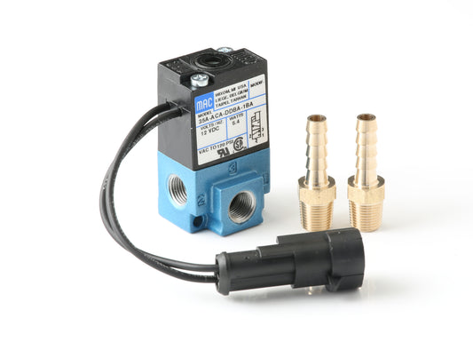 Go Fast Bits G-FORCE 3-PORT SOLENOID (Inc 2 Hosetails) GFB-3835