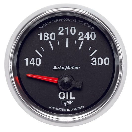 AutoMeter 2-1/16 in. OIL TEMPERATURE 140-300 Fahrenheit GS 3848