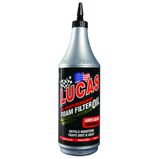 Lucas Oil Products Foam Filter Oil 10798