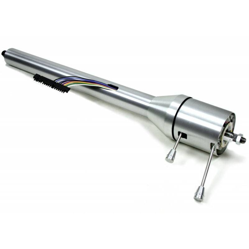 IDIDIT Retrofit 65.5-69 Mustang; Tilt Floor Shift; Brushed Aluminum 1070690030