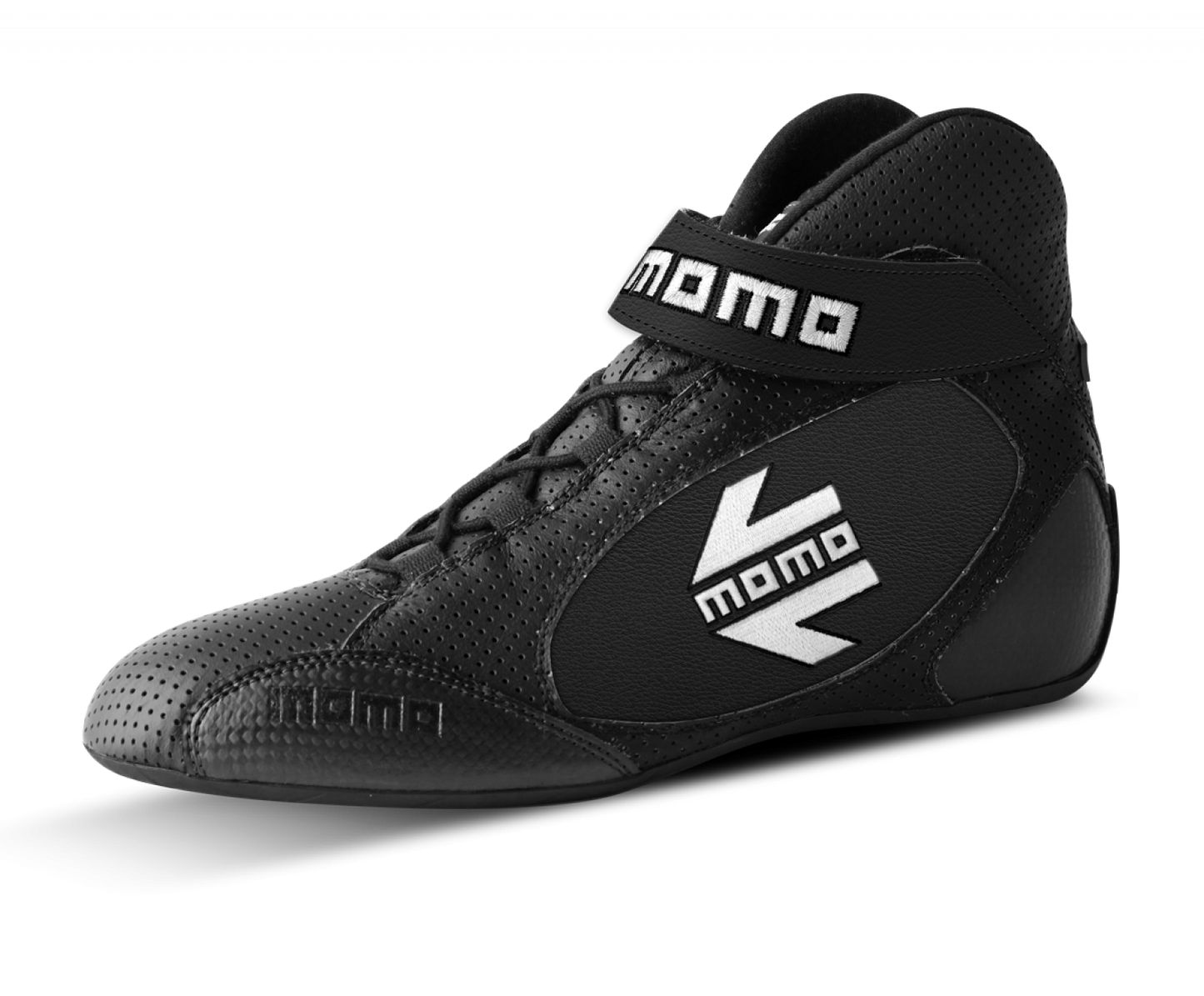 MOMO GT Pro Racing Shoe Black Size 44 R576 N44