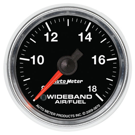 AutoMeter 2-1/16 in. WIDEBAND AIR/FUEL RATIO ANALOG 8:1-18:1 AFR GS 3870