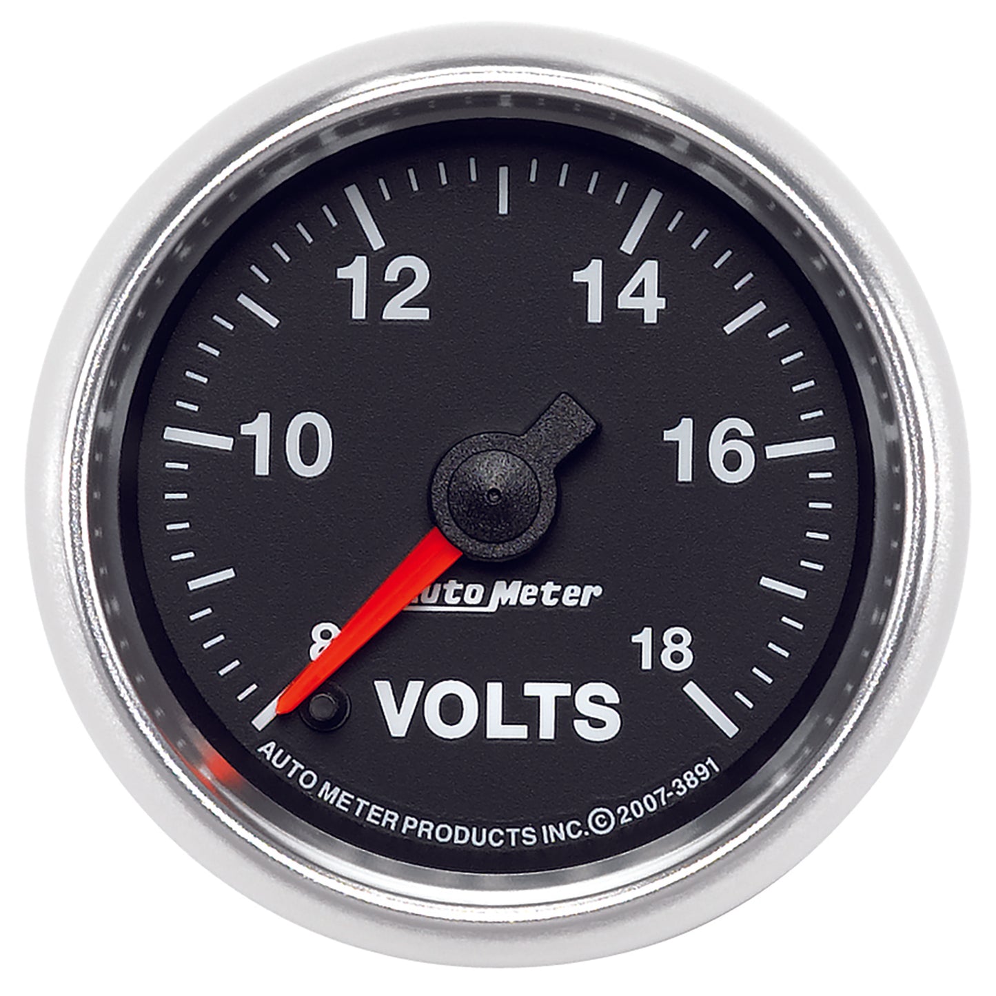 AutoMeter 2-1/16 in. VOLTMETER 8-18V GS 3891