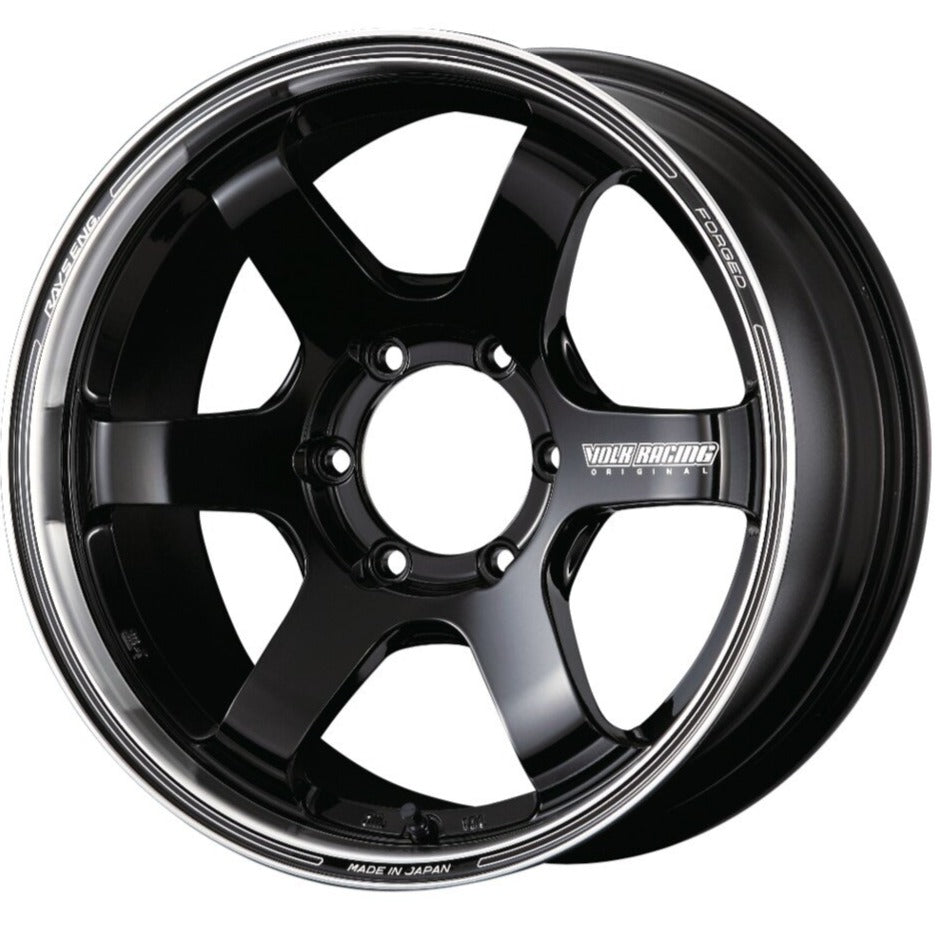Volk TE37SB 18x8.0 PRESSED DOUBLE BLACK (PW) Wheel