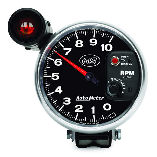 AutoMeter 5 in. PEDESTAL TACHOMETER 0-10000 RPM GS 3899