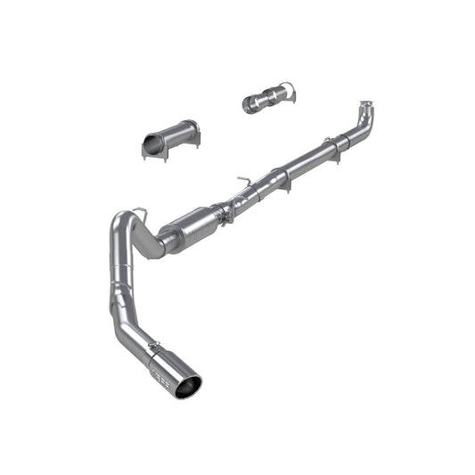 MBRP Exhaust 4in. Down Pipe Back; Single Side; AL S6004AL