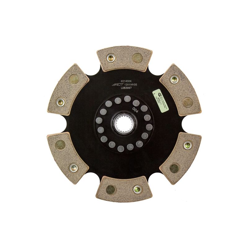 Advanced Clutch Technology 6 Pad Rigid Race Disc ACT-6214004