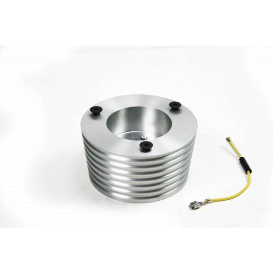 IDIDIT Steering Wheel Adaptor; 3 Bolt; 1970-1974 Chrysler E Body to ididit Brushed 2209320030