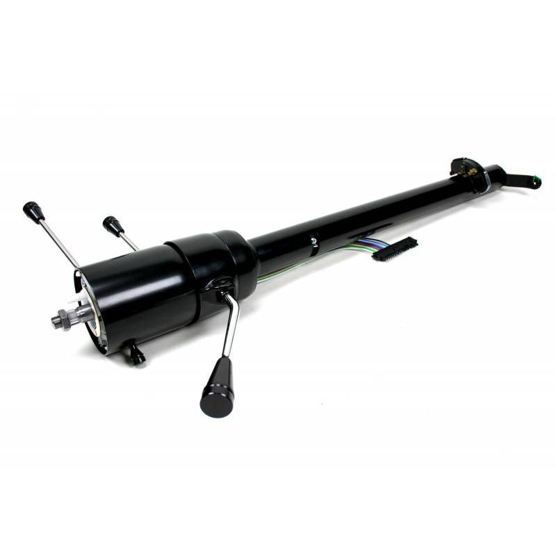 IDIDIT Retrofit 66 Chevelle/GTO; Tilt Column Shift; Black Powder Coat 1140610051