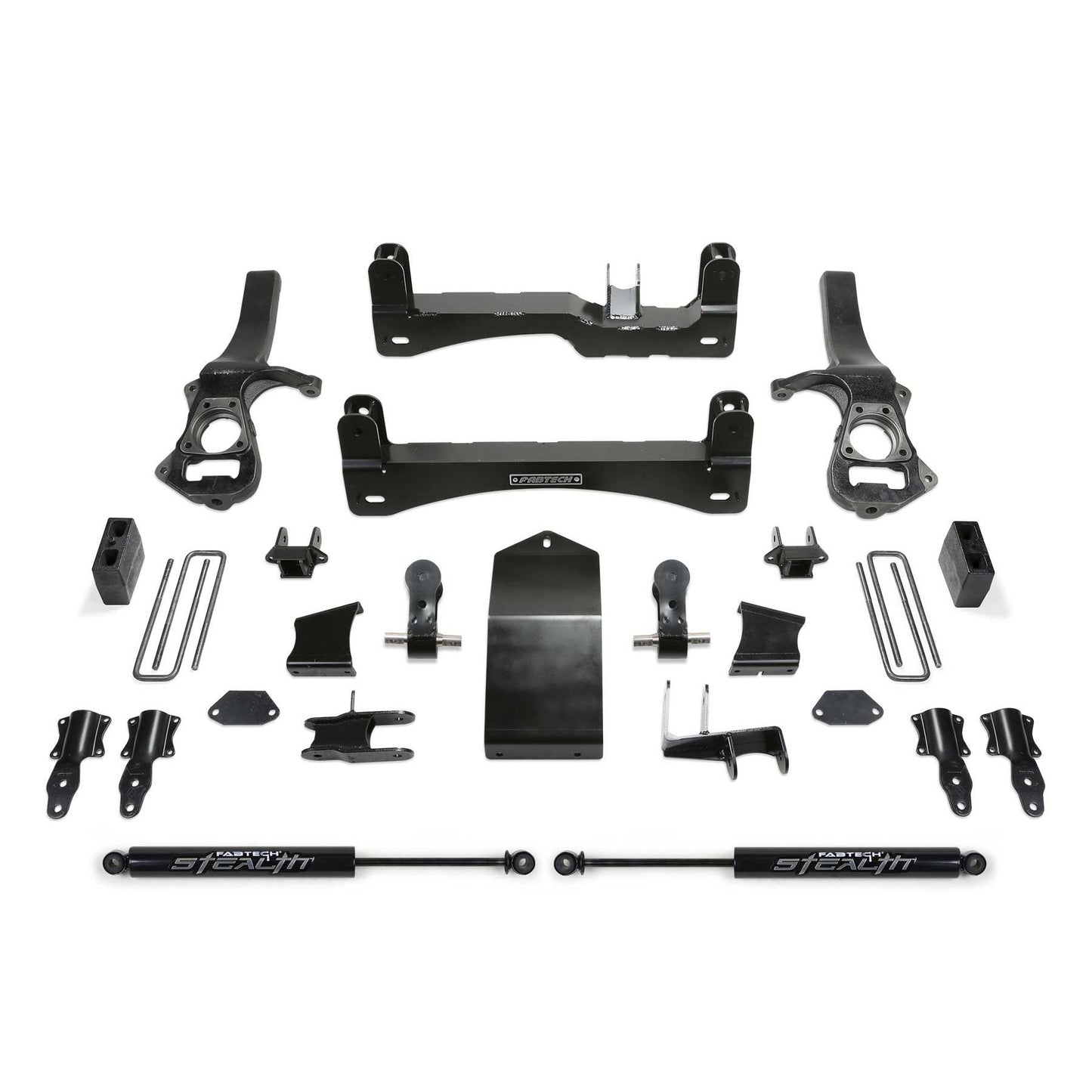 Fabtech 4" BASIC SYS W/ STEALTH 2019-22 GM C/K1500 P/U W/TRAIL BOSS/AT4 PKG K1136M