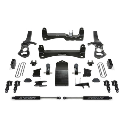 Fabtech 4" BASIC SYS W/ STEALTH 2019-22 GM C/K1500 P/U W/TRAIL BOSS/AT4 PKG K1136M