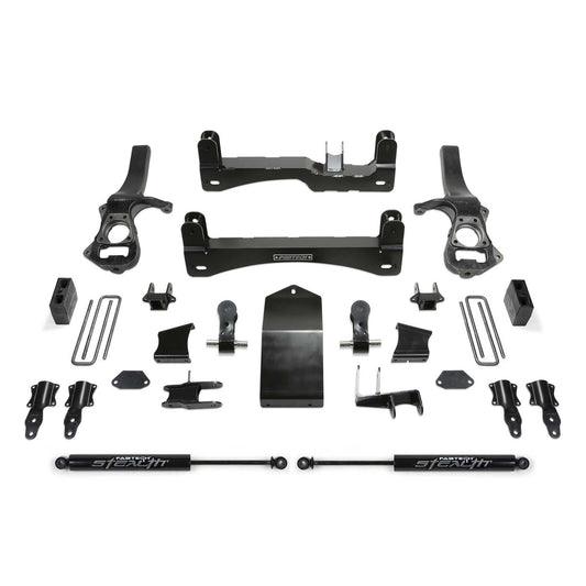 Fabtech 4" BASIC SYS W/ STEALTH 2019-22 GM C/K1500 P/U W/TRAIL BOSS/AT4 PKG K1136M