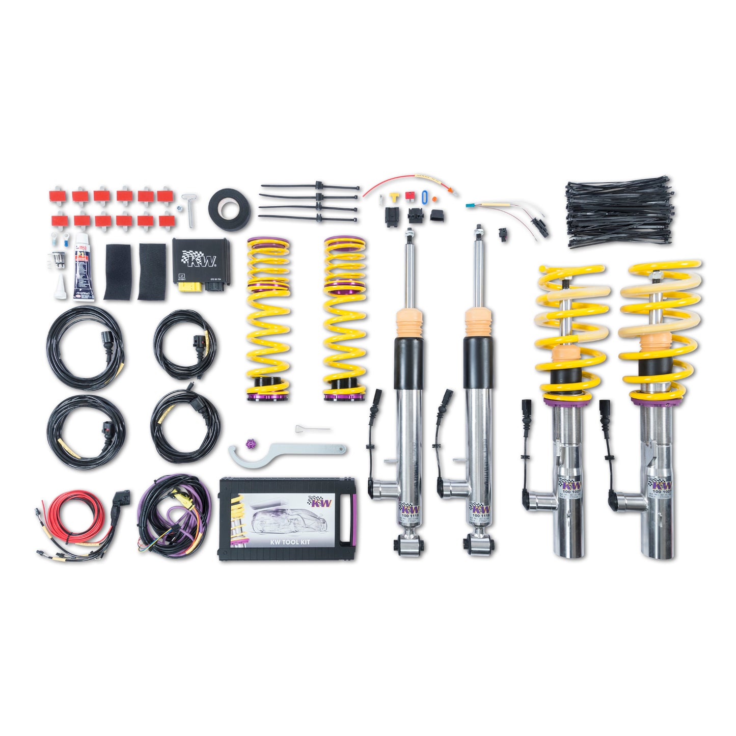 KW Suspensions 39010055 KW DDC ECU Coilover Kit - Audi RS3 (8V)