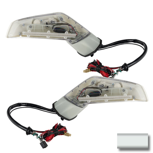 Oracle Lighting 3902-504-83U-G - Corvette C6 XM ORACLE Concept Side Mirrors - (83U) - Ghosted