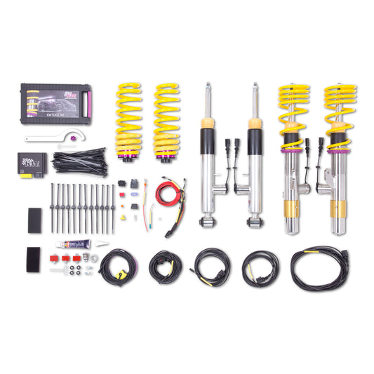 KW Suspensions 39020015 KW DDC ECU Coilover Kit - BMW 2series F22 228i; 2WD without EDC