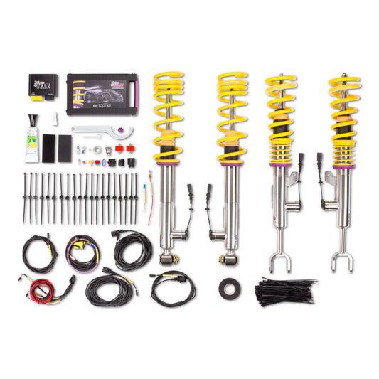 KW Suspensions 39020016 KW DDC ECU Coilover Kit - BMW 5 Series (F10) 2WD without EDC
