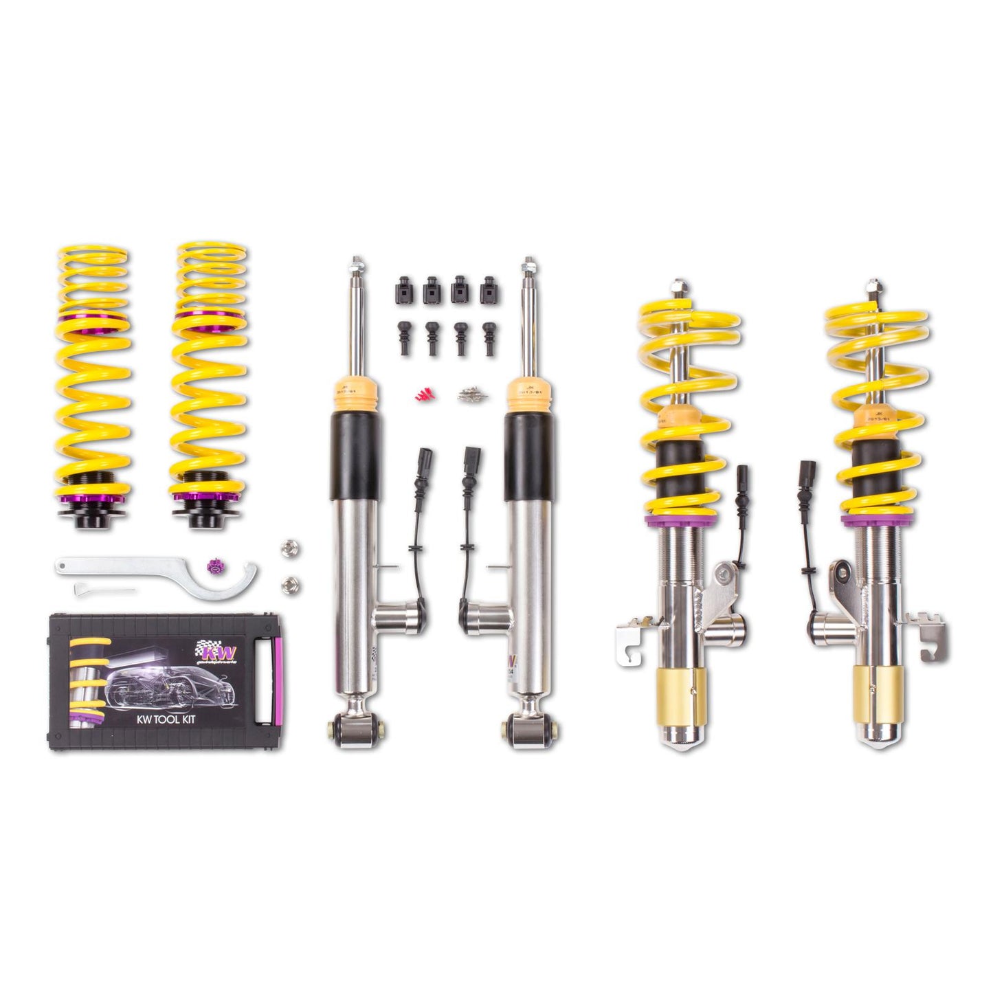 KW Suspensions 39020023 KW DDC P&P Coilover Kit - BMW 2 Series Coupe AWD with EDC