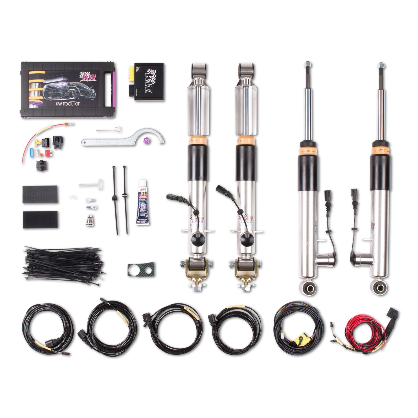 KW Suspensions 39025016 KW DDC ECU Coilover Kit - Mercedes G63 AMG (W463)