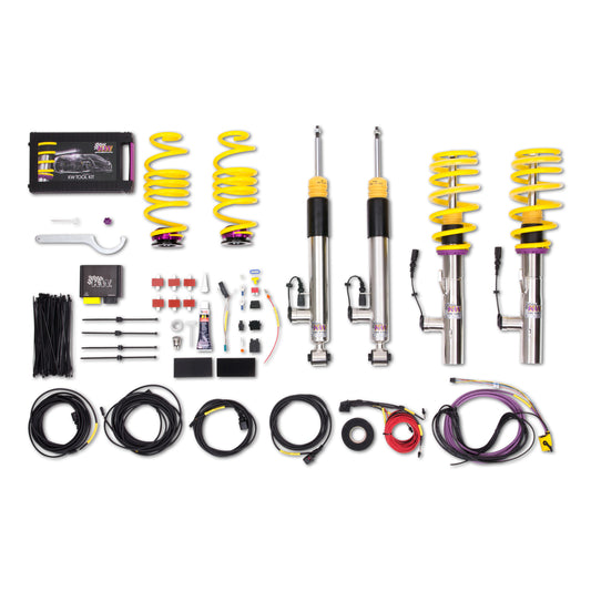 KW Suspensions 39080030 KW DDC ECU Coilover Kit - Volkswagen Golf VII GTI without DCC