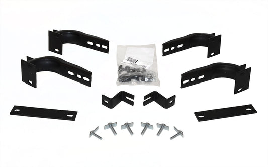 Go Rhino 6842395 OE Xtreme Side Steps Mounting Brackets Only Textured Black