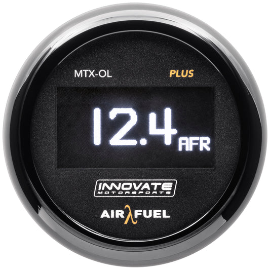 Innovate Motorsports MTX-OL PLUS: Wideband Air/Fuel Ratio OLED Gauge Kit (8 Ft.) 39350