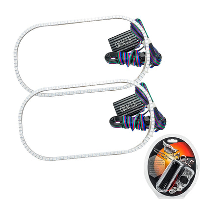 Oracle Lighting 3950-330 - Ford F250 1999-2004 ORACLE ColorSHIFT Halo Kit