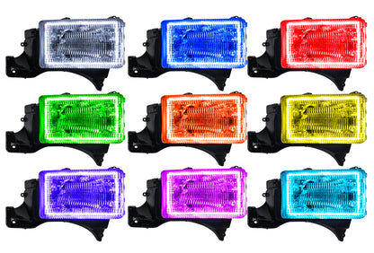 Oracle Lighting 3956-504 - Dodge Ram 1994-2001 ORACLE ColorSHIFT Halo Kit