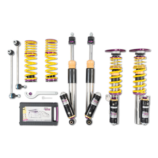 KW Suspensions 3978020N KW V4 Clubsport Kit - Audi A3 (8V) FWD 1.8T without electronic damping control