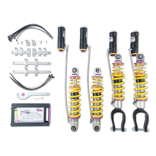 KW Suspensions 3A7100AM KW V4 Coilover Kit - Audi R8 (4S) Coupe Spyder without Magnetic Ride