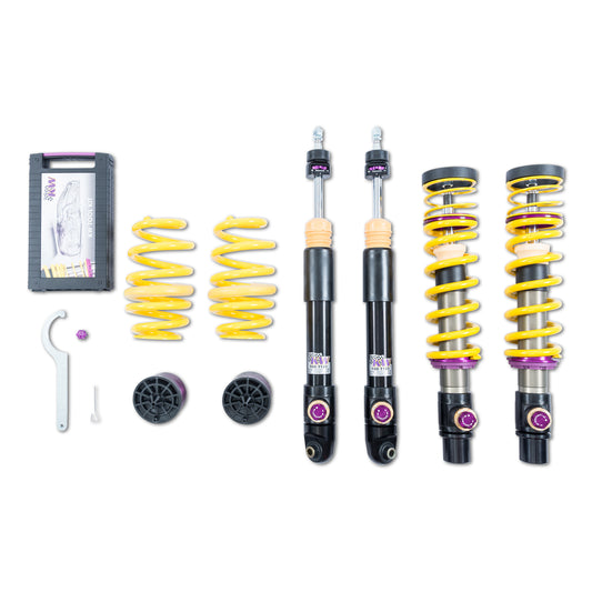 KW Suspensions 3A7100BS KW V4 Coilover Kit - Audi RS5 (B9): without DRC