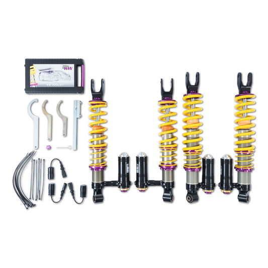 KW Suspensions 3A711010 KW V4 Coilover Kit Bundle - Lamborghini Aventador; with electronic dampers