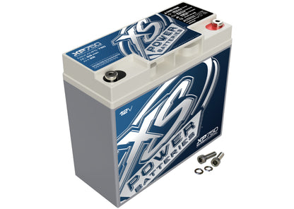 XS Power Batteries 12V AGM XP Series Supplemental Batteries - M6 Terminal Bolts Included 750 Max Amps XP750
