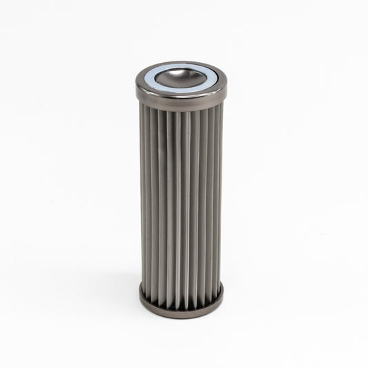 Deatschwerks In-line fuel filter element, stainless steel 10 micron. Fits DW 160mm housing. Universal DEW-8-02-160-010