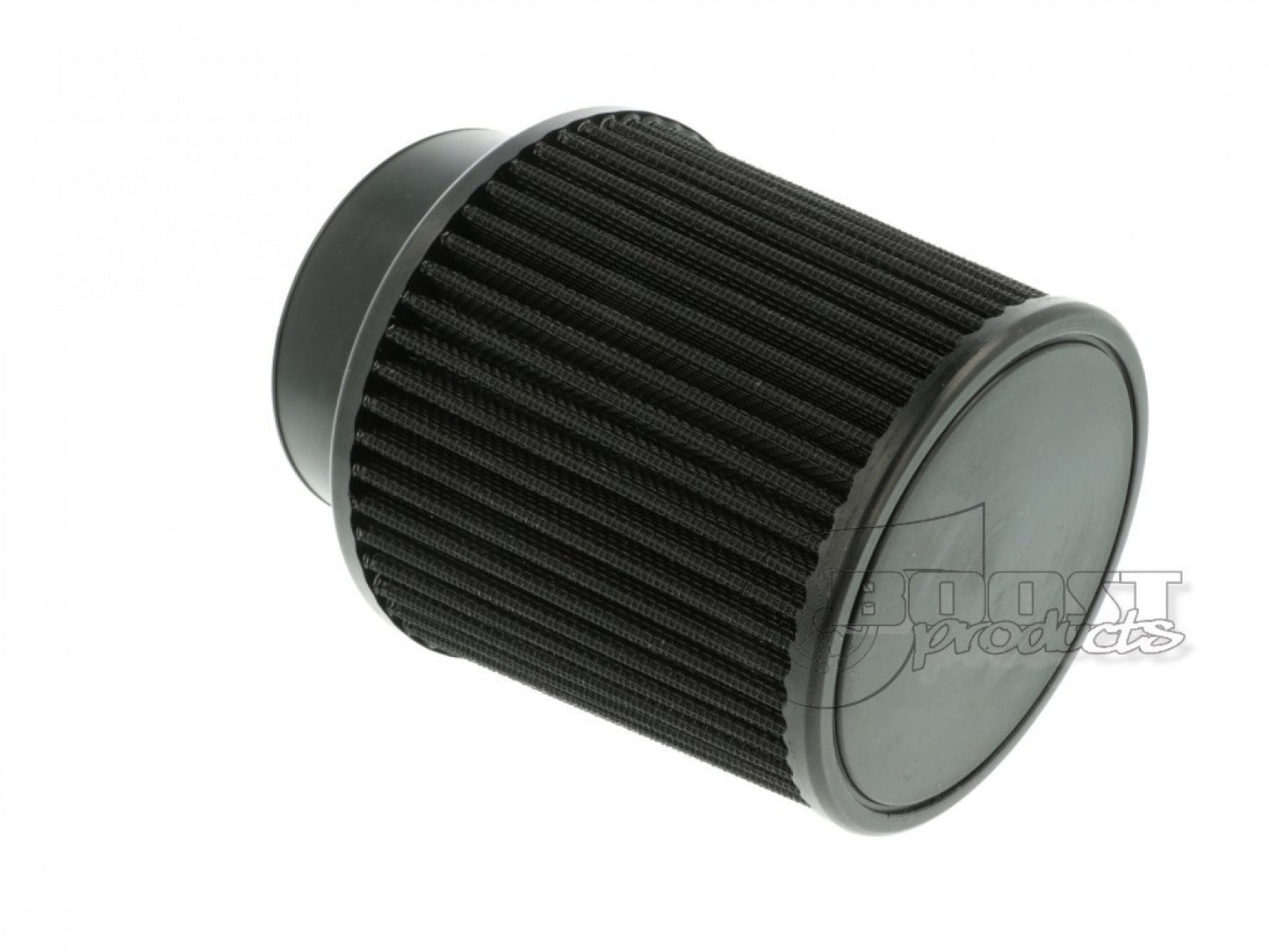 BOOST products Universal Air Filter 89mm (3-1/2") ID Connection, 127mm (5") Length, Black IN-LU-127-089