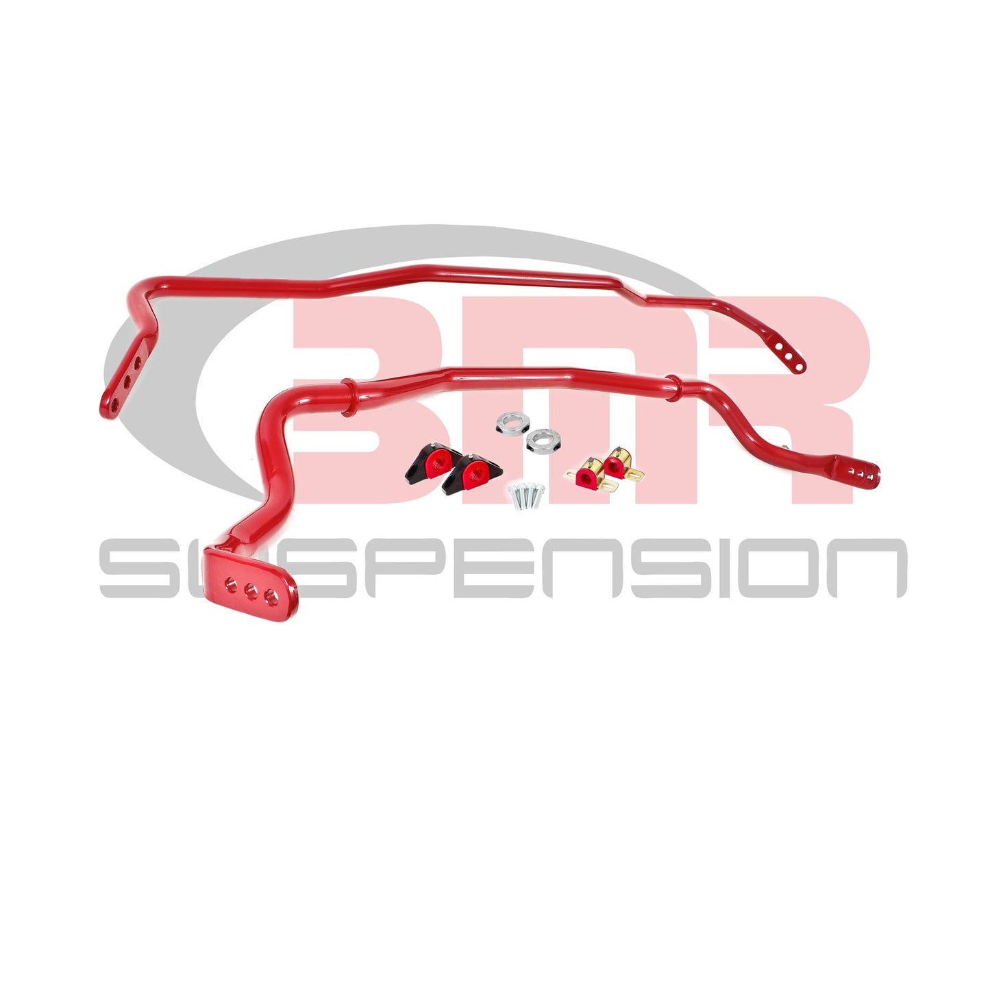 BMR Suspension Sway Bar Kit With Bushings, Front (SB044), Rear (SB045) BMR-SB043R