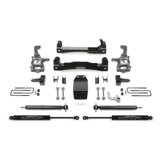 Fabtech 4" BASIC SYS W/ RR STEALTH 2015-20 FORD F150 4WD K2193M