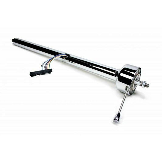 IDIDIT Universal 35" Straight Classic Floor Shift; Black Powder Coat 1011350051