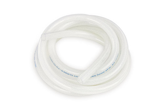 HPS Performance Silicone Heater Hose Tubing High Temp Reinforced 1/2" ID 10 Feet Roll Clear HTHH-050-CLEARx10