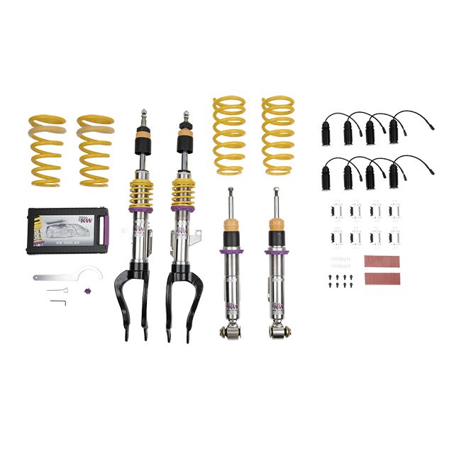 KW Coilover Kit V3 Bundle - F12 & F13 6 Series Coupe Convertible; AWD(xDrive) incl EDC bundle