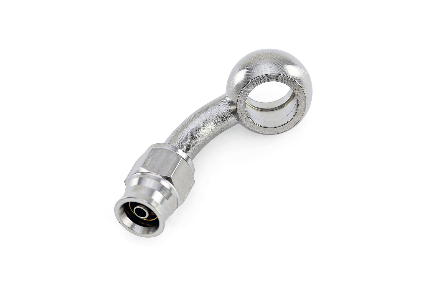 HPS Performance Reusable Hose End Fitting With 10mm Banjo For Reinforced PTFE Hose 350-6003SSB