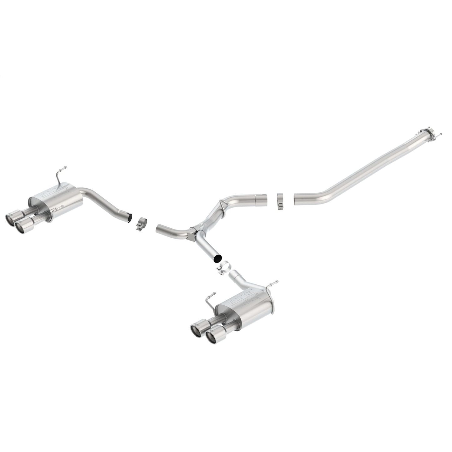 Borla 2011-2014 Subaru WRX/ WRX STI Cat-Back Exhaust System ATAK 140418