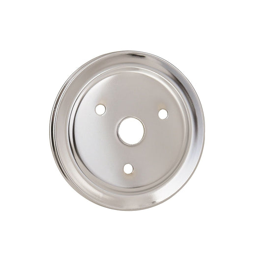 Mr Gasket Chrome Plated Steel Crankshaft Pulley MRGAS-4972