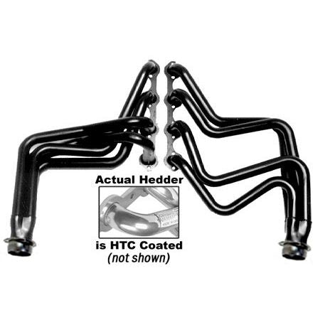 Hedman Hedders HTC COATED HEADERS; 1-1/2 IN. TUBE DIA.; 3 IN. COLL.; FULL LENGTH DESIGN 89276