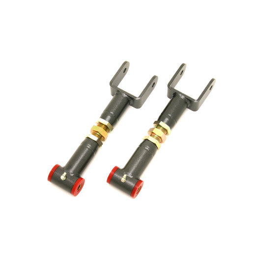 BMR Suspension Upper Control Arms, DOM, On-car Adjustable, Poly Bushings, Extended Length BMR-UTCA002H