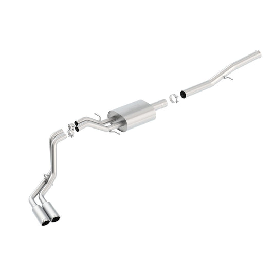 Borla 2014-2018 Chevrolet Silverado 1500/ GMC Sierra 1500 Cat-Back Exhaust System S-Type 140576