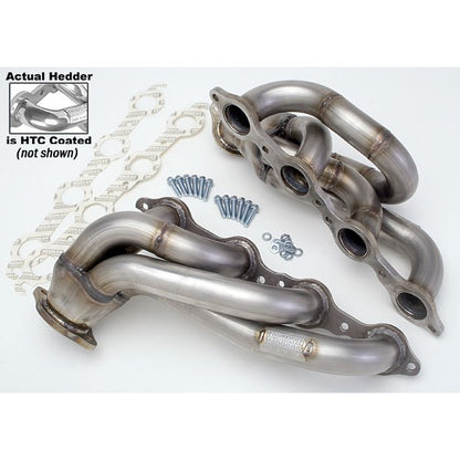 Hedman Hedders STAINLESS STEEL HEADERS; 2010-14 CAMARO SS 6.2L; SHORT TUBE DESIGN; 1-3/4 IN. TUBE DIA.- HTC COATED 62566